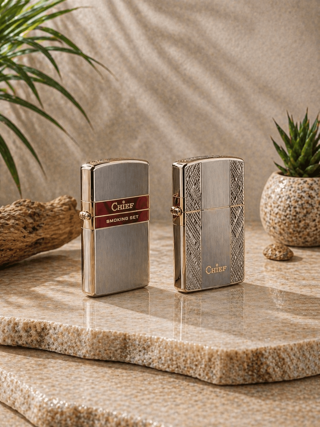 Chief Lüks Zippo - Görsel 2